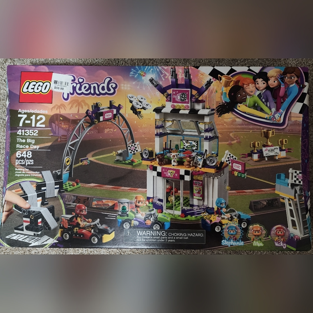 LEGO Friends The Big Race Day Set - Multicolor